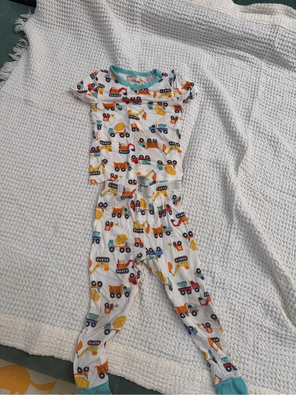 Little Me Construction Vehicle Pajama Set
Size 18M